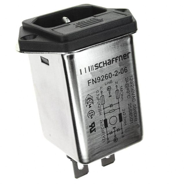 FN9260-2-06 Schaffner EMC Inc.  Moduli di ingresso alimentazione (PEM)